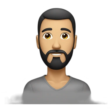 White-man-with-a-smooth-black-hair-cut-fade-and-a-black-beard-kissing-a-black-woman-with-long-black-straight -hair sticker