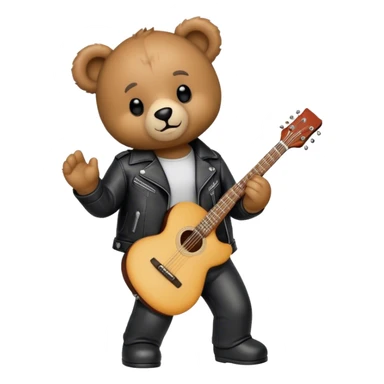  teddy hard rock  sticker