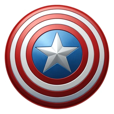 captain america shield emoji 3d sticker
