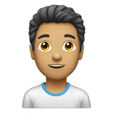  boy with cassette sticker