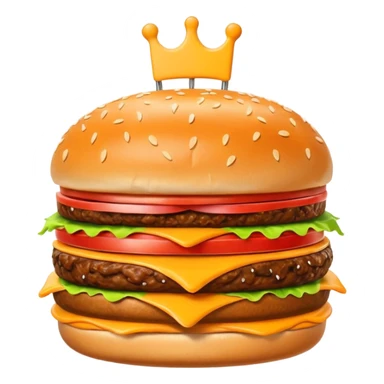 Voiture burger sticker