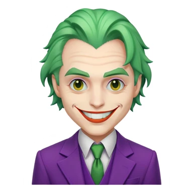 Joker slauting sticker