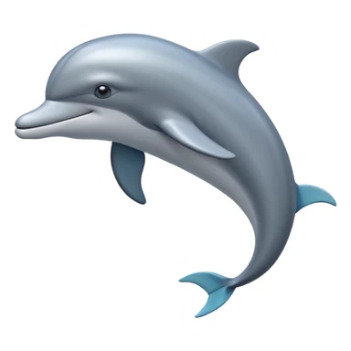 dolphin 3d sticker