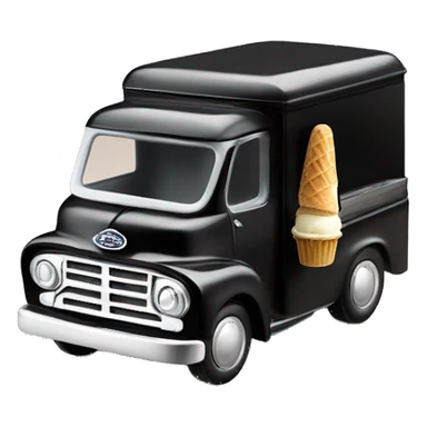 Darth Vader’s Matchbox ice cream truck 1956 ford sticker