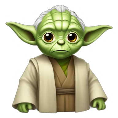 yoda business coach  sticker