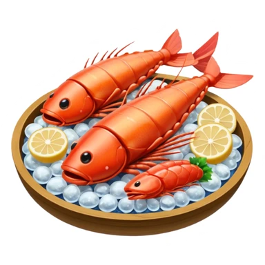 japanese seafood  sticker