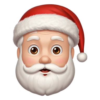 papai noel surpreso sticker
