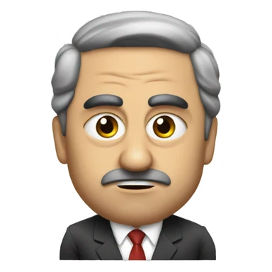 Angry armenia premier minister sticker