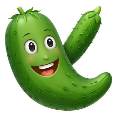 Larry the Cucumber from VeggieTales sticker