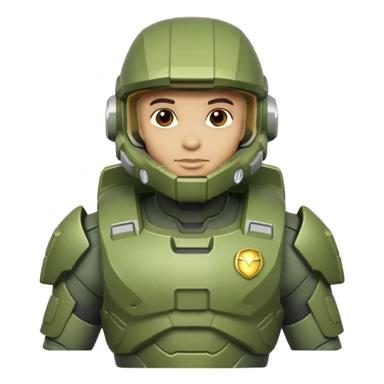 Master Chief Valentine  sticker