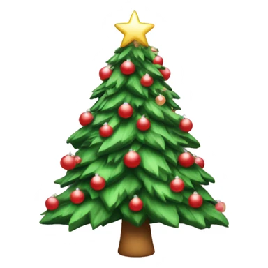 Coquette aesthetic Christmas tree sticker
