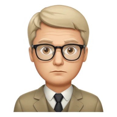 russian man journalist sticker