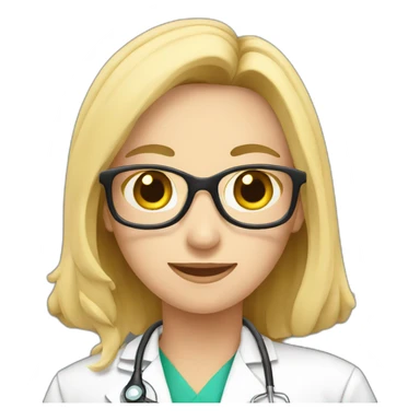 Medical students studying  sticker