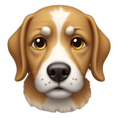 Chill dog guy sticker