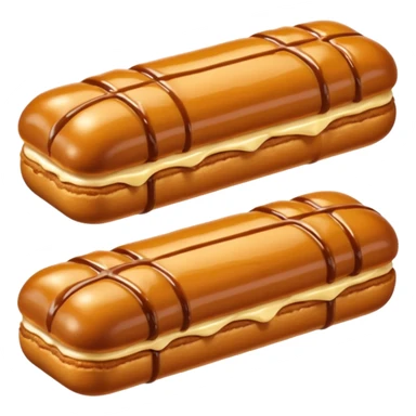 Female Butterscotch éclair combined  sticker