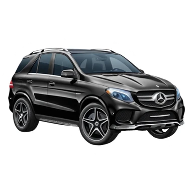 black mercedes gle sticker