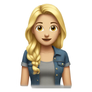 haerin from newjeans sticker