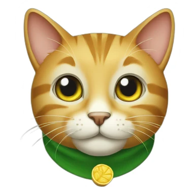 Irish cat drink beer  sticker