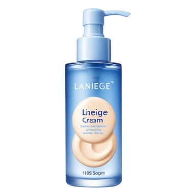 laneige cream skin toner sticker