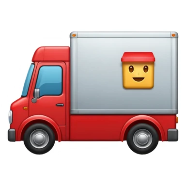 delivery truck sticker