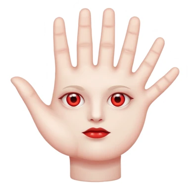 avek un enorme join a la main et des yeux rouge sticker