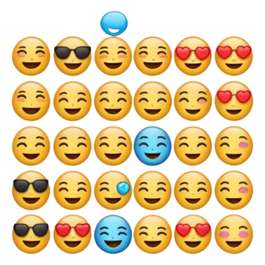 Random fun useful emojis sticker