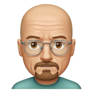 walter white from the breaking bad sticker