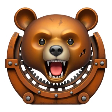 Bear trap sticker