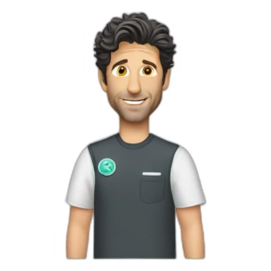 Patrick dempsey sticker