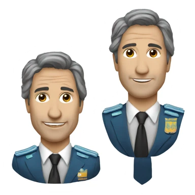 javier milei president of argentina sticker