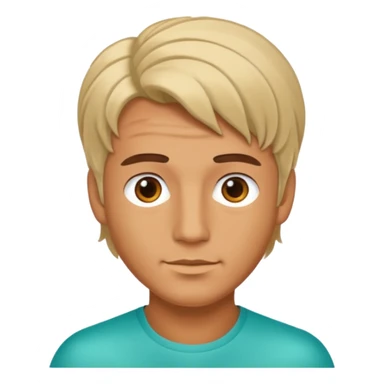 70s 80s men with silk hair style  sticker