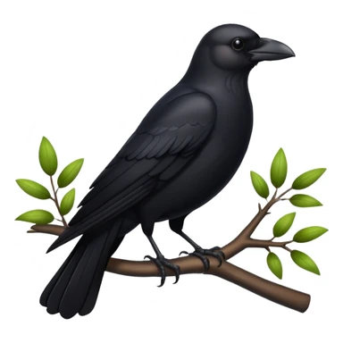 Black Crow sticker