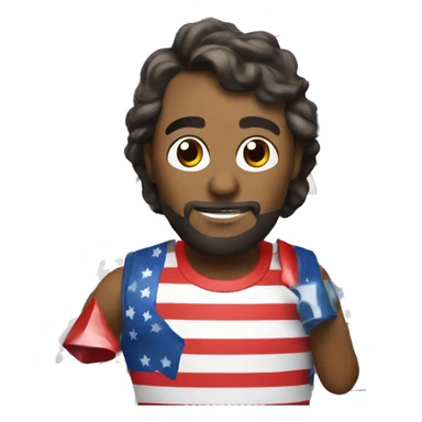 smirnoff red white and blue sticker