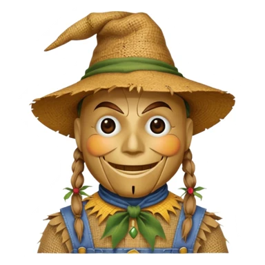 the scarecrow from the wizard of oZ sticker
