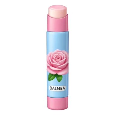 Balmea Rose Vanilla Lip Balm chapstick for lips sticker