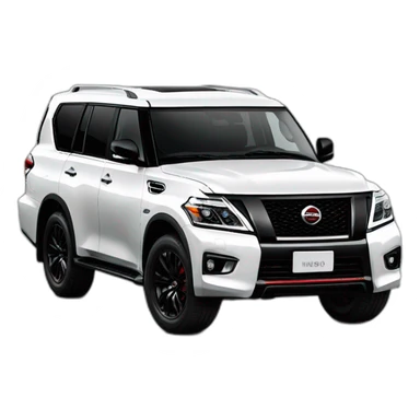 black nissan patrol nismo 2018 sticker