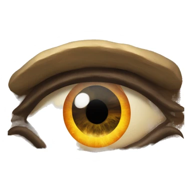 Eye of Sauron in Lord of the Rings style sticker