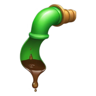 Pipe leak drip sticker