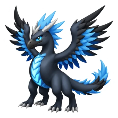 Nargacuga-Zekrom-fusion (full body) sticker