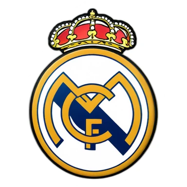 Escudo real madrid sticker