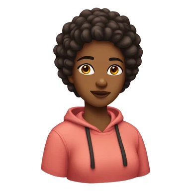 I’m just a chill girl emoji sticker