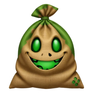 create Oogie boogie From nightmare before Christmas As Emojis that don’t already exists. sticker