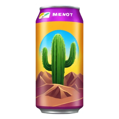 Cactus camel Energy Drink  sticker