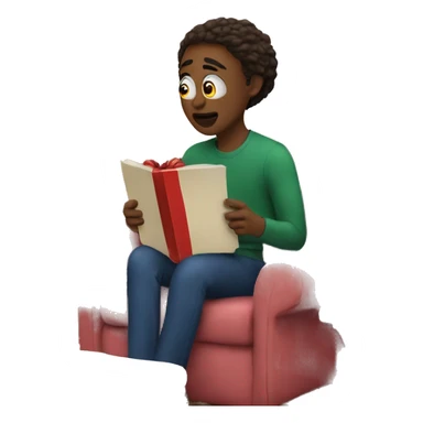 Watching Christmas movies  sticker