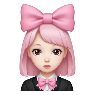 jirai kei bow sticker