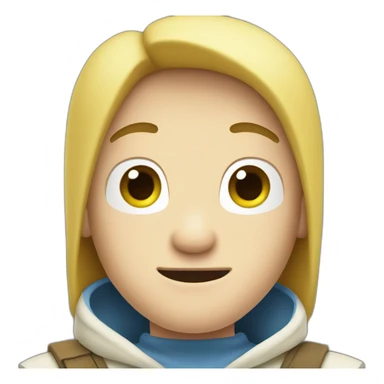 Finn the human from adventure times sticker