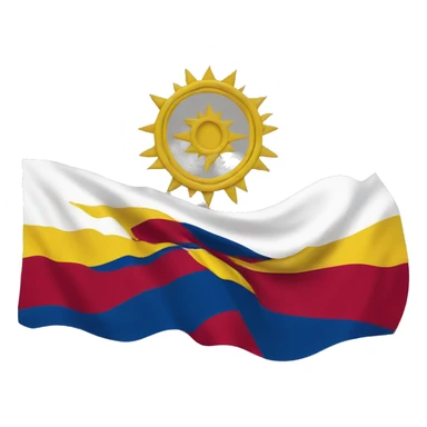 tibet flag sticker
