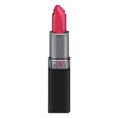 Red lipstick tube sticker