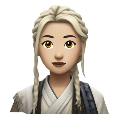 Ghost Of Tsushima Yuna sticker