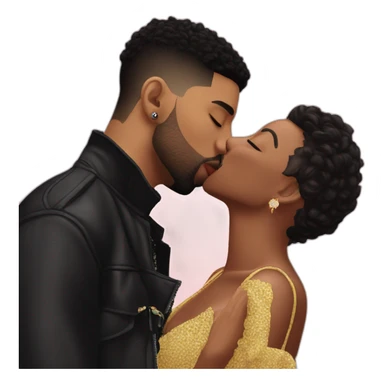 drake 21 savage kissing sticker